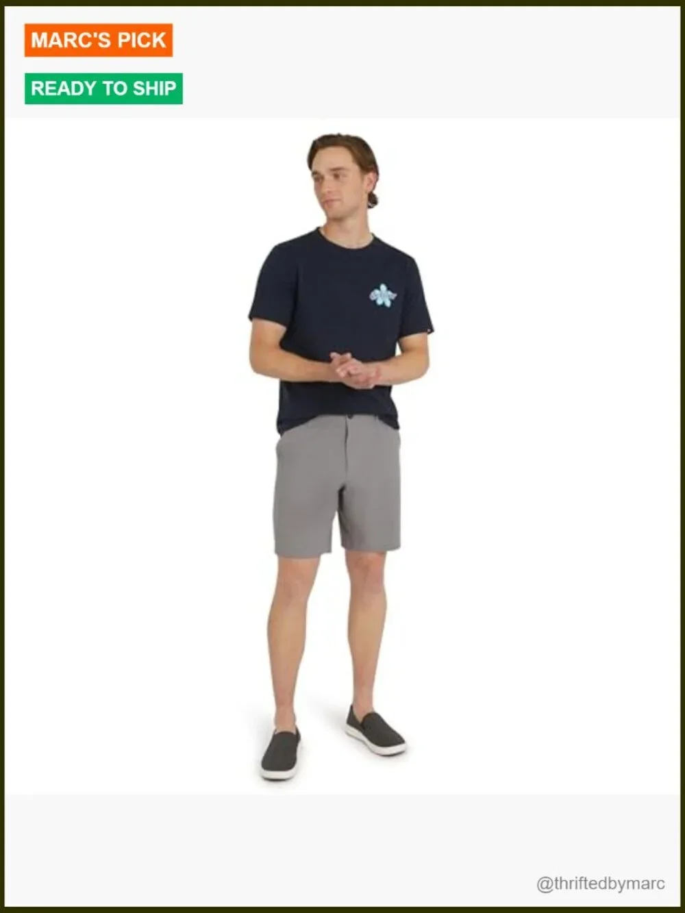 Regular Fit Hybrid Shorts 9-Inch Inseam Quick Dry Active Wear